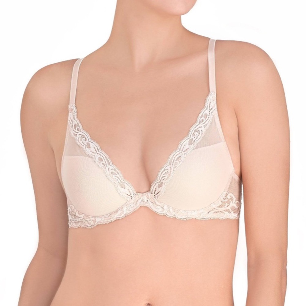 Natori Feathers Underwire Contour Bra, Blush